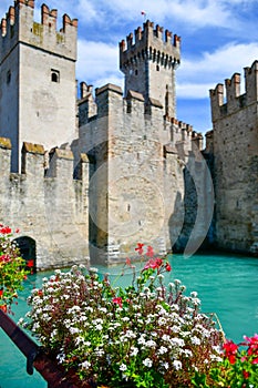 Sirmione on lake Lago di Garda, Italy