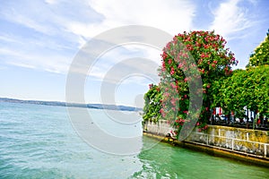 Sirmione on lake Lago di Garda, Italy