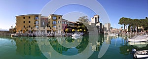 Sirmione panoramic view.