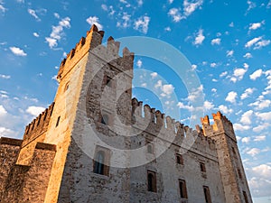 Sirmione Scaliger Castle Battlements