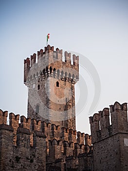 Sirmione Scaliger Castle Tower