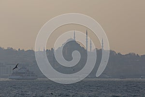 Sisli istanbul and ferry images / Turkey photo