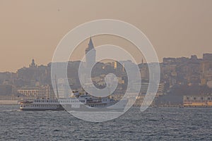 Sisli istanbul and ferry images / Turkey photo