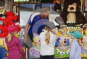 Sisterly fun at the fair