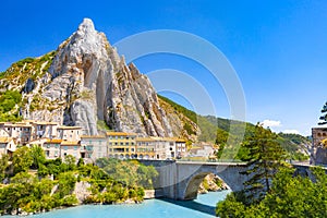 Sisteron is a commune in the Alpes-de-Haute-Provence department in the Provence-Alpes-Cote d`Azur region in southeastern France