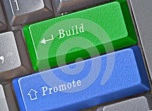 site building and promotion