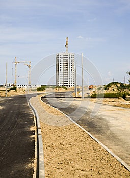 site of construction