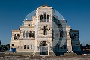 Site of Crimea, Saint Vladimir`s cathedral - symbol of Hersones