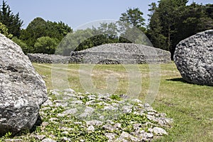 The site of Locmariaquer 4000 BC | the Table des Marchand Dolmen