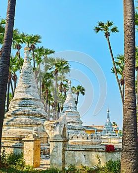 The sites of Bagaya Monastery, Ava, Myanmar