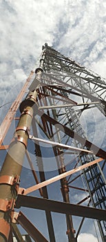 Site tower telbomunicatons  height   cloudt