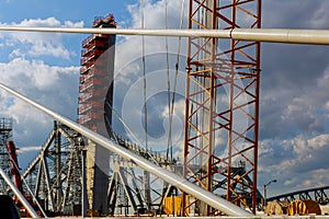 site of under construction Bridge