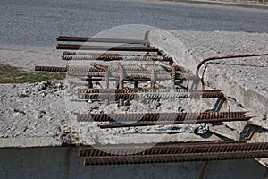 Site of under construction viaduct