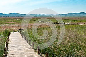 Site of Xanadu in Zhenglan Banner, Xilin Gol, Inner Mongolia, China. It was the summer capital of the Yuan dynasty.