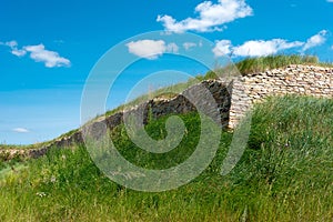 Site of Xanadu in Zhenglan Banner, Xilin Gol, Inner Mongolia, China. It was the summer capital of the Yuan dynasty.