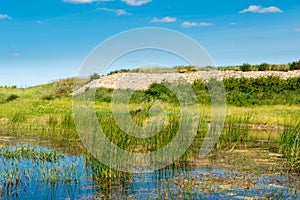 Site of Xanadu in Zhenglan Banner, Xilin Gol, Inner Mongolia, China. It was the summer capital of the Yuan dynasty.