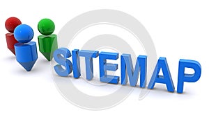 Sitemap illustration