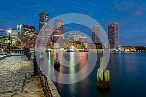 The sites of Boston, Massachusetts