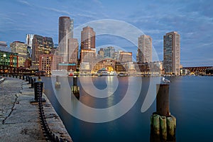 The sites of Boston, Massachusetts