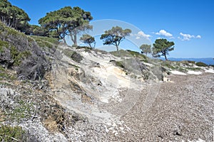 Sithonia coastline near Karydi Beach, Chalkidiki, Greece