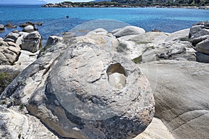 Sithonia coastline near Karydi Beach, Chalkidiki, Greece