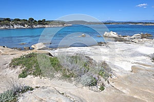 Sithonia coastline near Karydi Beach, Chalkidiki, Greece