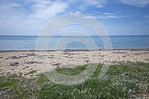 Sithonia coastline near Kastri Beach, Chalkidiki, Greece