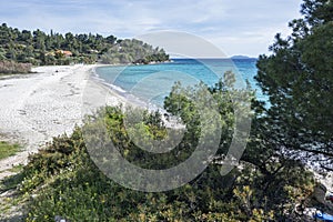 Sithonia coastline near Koviou Beach, Chalkidiki, Greece