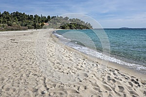 Sithonia coastline near Koviou Beach, Chalkidiki, Greece