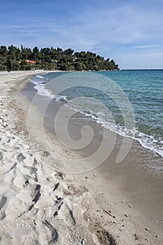 Sithonia coastline near Koviou Beach, Chalkidiki, Greece