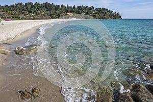 Sithonia coastline near Koviou Beach, Chalkidiki, Greece