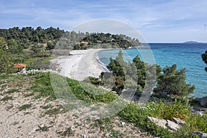 Sithonia coastline near Koviou Beach, Chalkidiki, Greece