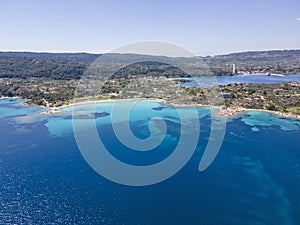 Sithonia coastline near Lagonisi Beach, Chalkidiki, Greece