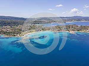 Sithonia coastline near Lagonisi Beach, Chalkidiki, Greece