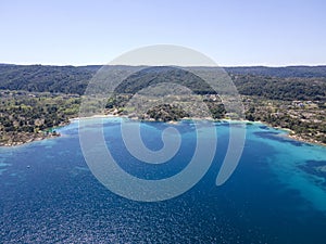 Sithonia coastline near Lagonisi Beach, Chalkidiki, Greece