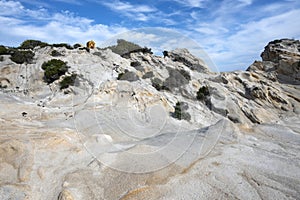 Sithonia coastline near Orange Beach, Chalkidiki, Greece