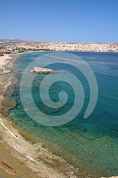 Sitia Bay view vertical