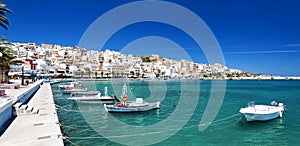 Sitia Seafront with boats