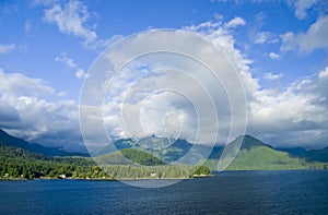 Sitka Alaska Coast View