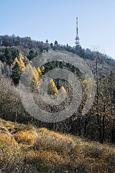 Sitno hill, Stiavnica Mountains, Slovakia, seasonal natural scene