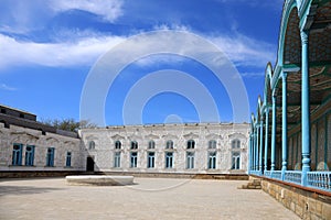Sitorai Mohi-Hosa Palace in Bukhara. photo