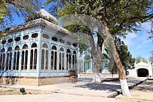 Sitorai Mohi-Hosa Palace in Bukhara. photo