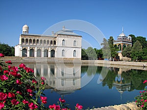 Sitorai Mokhi-Khosa palace in Bukhara photo