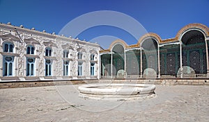 Sitorai Mokhi Khosa Palace, summer Palace of the Emir, near Bukhara, Uzbekistan