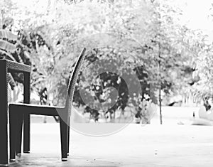 Sitting alone on breakfast time