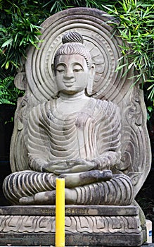 Sitting budda statue