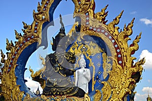 Sitting Buddha, Thailand, Chiang Rai