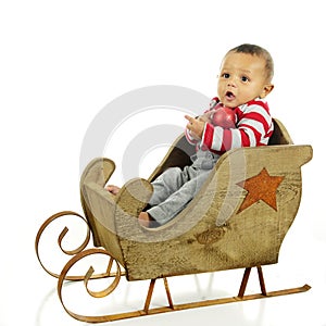 Sitting in My Christmas Sleigh