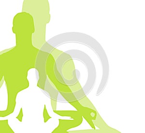 Sitting Position Yoga Figures 2