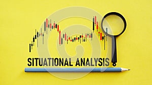 Situational Analysis is shown using the text and magnifying glass